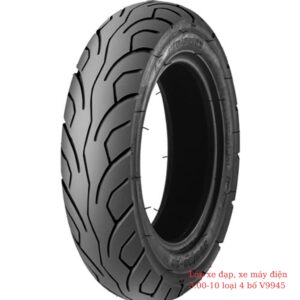 Lốp xe đạp, xe máy điện 3.00-10 V9945 4PR/TL loại 4 bố