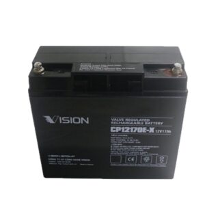 Pin Xe Đạp Điện | Xe Máy Điện Lithium | Pin Viễn Thông Solar Lithium 30 Ắc quy UPS Vision 12V, 17Ah CP12170E-X