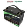 Pin Lithium lưu trữ chất lượng cao thay thế cho ắc quy a xít chì truyền thống 3 lithium thay the axit chi
