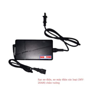 sac xe may dien cac loai 36v 20ah chan vuong 1