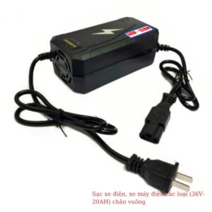 sac xe may dien cac loai 36v 20ah chan vuong