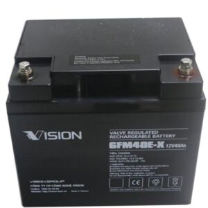 Pin Xe Đạp Điện | Xe Máy Điện Lithium | Pin Viễn Thông Solar Lithium 27 Ắc quy Viễn thông Vision 12V/40Ah 6FM40E-X